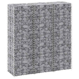 Gabion Raised Beds 3 pcs 30x30x100 cm Iron 151249