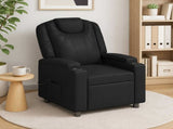 Recliner Massage Chair Black 75 x 95 x 106 cm Fabric 42051147