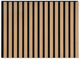 Wall Panels 8 pcs Natural 60.5 x 60 cm 42046451