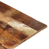 Rectangular Table Top 60x120 cm 15-16 mm Solid Reclaimed Wood 286046