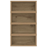 CD Storage Rack 4 pcs Artisan Oak 40 x 17 x 17 cm 8012729
