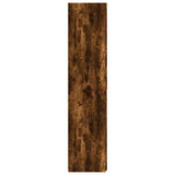 Highboard Smoked Oak 70x42.5x185 cm Engineered Wood 3281431