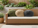 Cushion with Pillow HEERLEN 6 pcs Green PV Fleece 929868