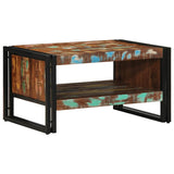 Coffee Table Multicolour 70x50x38 cm Solid Wood Reclaimed 4102711