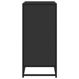 Sideboard Black 68x35x76 cm Engineered Wood and Metal 848974