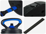 4-in-1 Dumbbell Set 40kg Black and Blue Cement and Iron Sand 3442918