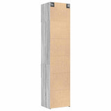 Slim Storage Cabinet Grey Sonoma 50x42.5x225 cm Engineered Wood 3281313
