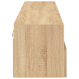 TV Wall Cabinets 2 pcs Sonoma Oak 80x30x30 cm Engineered Wood 836873