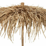 ZNTS Tiki Umbrella with Banana Leaf Canopy 180 cm Bamboo 4108223