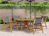 Garden Dining Set Natural wood Solid Acacia Wood Standard Durable 3283573
