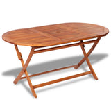 Dining Table And Chair Natural Wood Solid Acacia wood Medium 41815