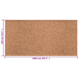 Cork Roll 100x1000 cm 8 mm 155978