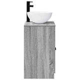 Bathroom Furniture Set Grey Sonoma Engineered Wood 3404219