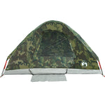 Camping Tent Dome 4-Person Camouflage Waterproof 4009644
