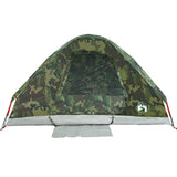 Camping Tent Dome 4-Person Camouflage Waterproof 4009644