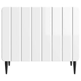 Coffee Table High Gloss White 49 x 50 x 42 cm Engineered Wood 894509