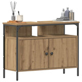 Bathroom Sink Cabinet with Storage Artisan oak 80 x 30 x 60 cm 862236