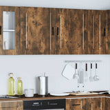 Kitchen Wall Cabinets 2 pcs Porto Smoked Oak Engineered Wood 854048