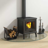 Fireplace Glass Plate Transparent 1200 x 500 mm Glass 353848