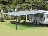 Tent Carpet Light Green 400x800 cm HDPE 4002287