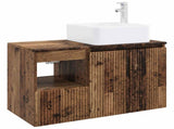 Bathroom Furniture Set 2 pcs Old Wood Engineered Wood 3404052