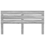 Headboard Grey Sonoma Engineered Wood 887510
