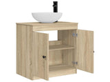 Bathroom Vanity with Sink Sonoma Oak 54 x 35 x 83 cm 890116