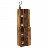 Apothecary Cabinet Old Wood 40x41x174.5 cm Engineered Wood 3309652