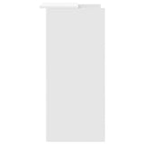 Reception Desk White 55x50x103.5 cm Engineered Wood 859015