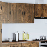 Kitchen Wall Cabinet Kalmar Smoked Oak Engineered Wood 853592