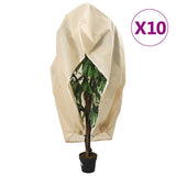 Plant Fleece Covers with Zip 10 pcs 70 g/m 1.2x1.8 m 3203560