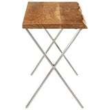 Bench with Live Edge 105 cm Solid Wood Acacia 372758