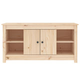 TV Cabinet 103x36,5x52 cm Solid Wood Pine 814574