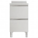 Commercial Kitchen Cabinets with 2 Drawers 2 pcs 50x60x96 cm 3081933