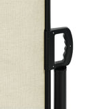 Retractable Side Awning Cream 220x1000 cm 4004775
