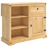 Kitchen Trolley 2 pcs Honey Wax 112 x 70 x 91.5 cm Solid-Pine 3425386