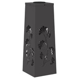 Solar LED Pathway Light 2 pcs Black Cold Rolled Steel 879751