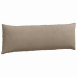 Sofa Pillows 2 pcs Taupe 120 x 40 cm Fabric 42013811