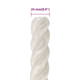 Work Rope White 24 mm 50 m Polypropylene 153072