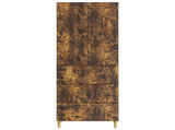 Cabinet Set 2 pcs Smoked Oak 66 x 34.5 x 90 cm Engineered Wood 3416723
