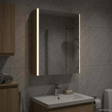 Bathroom Mirror Cabinet Sonoma Oak 53.5 x 15.5 x 70 cm 889233