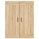 Highboard Sonoma Oak 69.5x34x180 cm Engineered Wood 3199828