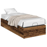 Bed Surround for Adjustable Bed Base Oak wood 90 x 200 cm 8021829