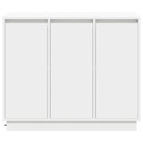 LED Sideboard White 90 x 32 x 75 cm Engineered Wood 869674