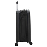 Suitcase Folding with Lock Black 34 x 23 x 55.5 cm ABS Plastic 42006226