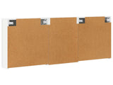 Bathroom Cabinet Set 3 pcs 140 x 14.5 x 70 cm Engineered wood 3403776