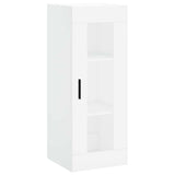Highboard White 34,5x34x180 cm Engineered Wood 3199249