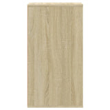 Corner Chest of Drawers Sonoma Oak 40x41x76 cm Engineered Wood 852863