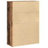 Bookcase Old Wood 60x24x85 cm Engineered Wood 860416