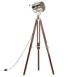 Tripod Floor Lamp Solid Mango Wood 180 cm 286203